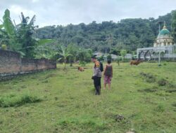 Bhabinkamtibmas Batulayar Barat Bangun Kesadaran Pangan Mandiri di Masyarakat