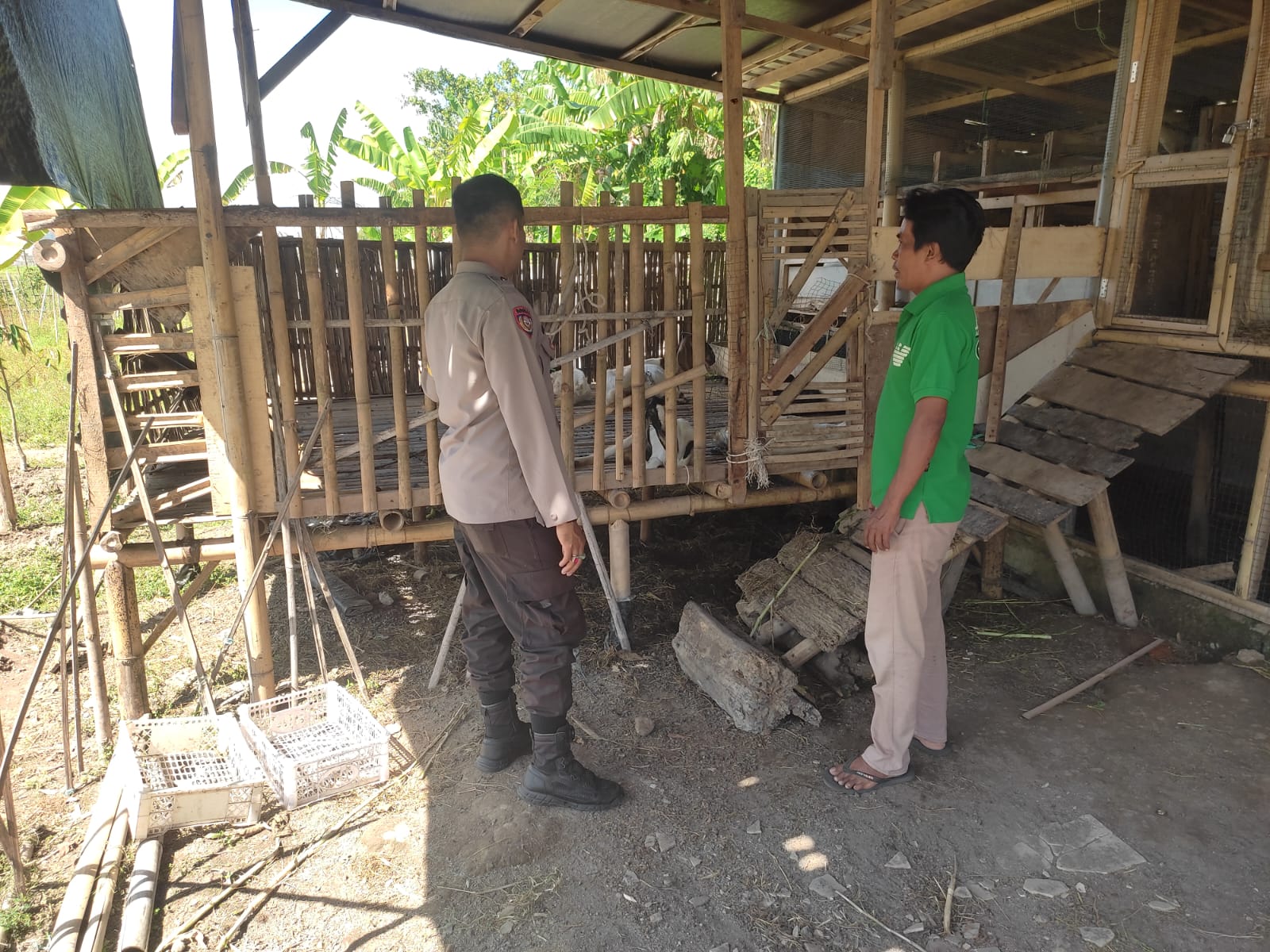 Bhabinkamtibmas Kuranji Dalang Gencar Sosialisasi Ketahanan Pangan