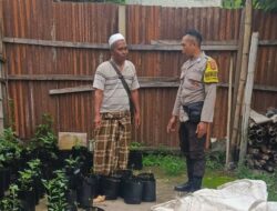 Perkuat Kemandirian Pangan, Polsek Kuripan Aktif Sosialisasi ke Warga
