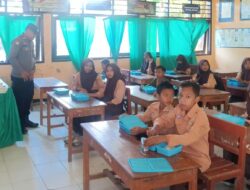 Polsek Madapangga Kawal Pendistribusian 3.415 Paket Makan Bergizi Gratis di 44 Sekolah