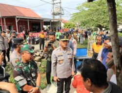 Kapolda Bengkulu Tinjau Langsung Penanganan Dampak Gempa Bumi 6,3 SR di Bengkulu