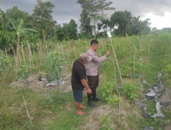 Polisi Bina Desa: Ketahanan Pangan Jadi Misi Sambang di Lombok Barat