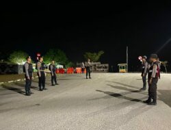 Mengantisipasi Terjadinya Berbagai Aksi Kriminalitas di Malam Hari, Piket Fungsi Polres Bima Kembali Menggelar Patroli KRYD