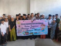 Pentingnya Tertib Lalu Lintas Disampaikan Polsek Sekotong di Ponpes Wal Qur’an