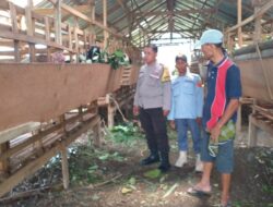 Sinergi Warga dan Polri di Kuripan Timur, Bangun Desa Mandiri Pangan