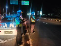 Cegah Balap Liar dan 3C, Satlantas Gelar Patroli Malam di Lombok Barat