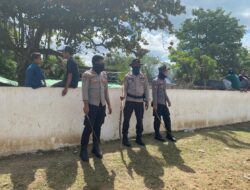 Pastikan Keamanan Event Pacuan Kuda Kapolres Bima Cup, Sat-samapta Polres Bima Perketat Patroli dan Pengamanan