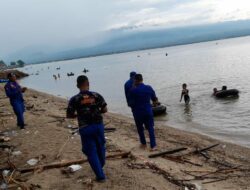 PAM Wisata di Pantai Kalaki, Satpolairud Polres Bima Berikan Rasa Nyaman Bagi Para Pengunjung