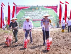 Kapolda Jabar Tanam Jagung Serentak di Sumedang, Dukung Kemandirian Pangan dan Kesejahteraan Petani