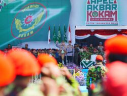 Kapolri Pimpin Apel Akbar Kokam, Perkuat Sinergitas Dukung Program Pemerintah