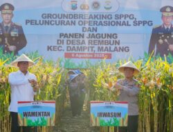 Panen Raya Jagung di Malang, Wujud Nyata Komitmen Polri dalam Ketahanan Pangan Nasional