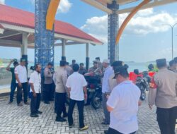 Kapolsek Sekotong Pimpin Patroli Gabungan, Sasar Pusat Keramaian dan Objek Vital