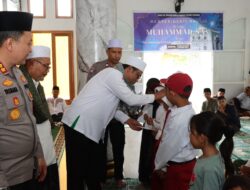 Sinergi Polres Lombok Barat dan Masyarakat Jembatan Kembar dalam Peringatan Maulid Nabi