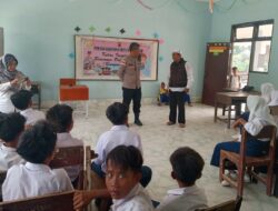 Cegah Kenakalan Remaja, Polsek Sekotong Gelar Sosialisasi di SMPN SATAP 4