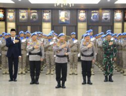 Kapolri Lepas Satgas FPU 7 MINUSCA dalam Misi Perdamaian PBB di Afrika Tengah