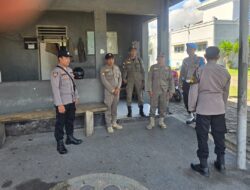 Kapolsek Gerung Pimpin Patroli Cipta Kondisi di Pusat Pemerintahan Lombok Barat