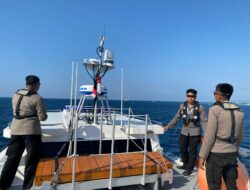 KP XXI-2015 Ditpolairud Polda NTB Perketat Pengamanan Laut Selat Lombok Jelang MotoGP Mandalika 2025