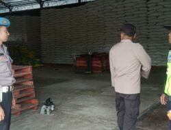 Gudang Bulog Serumbung Jadi Fokus Patroli Preventif Polsek Lembar