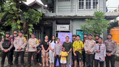 Sambut HUT ke-80, Brimob Polda NTB Gelar Bakti Sosial di Panti Asuhan dan Ponpes Kota Mataram