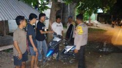 Meminimalisir Kasus 3C dan Balapan Liar, Polsubsektor Palibelo Patroli KRYD Hingga Dini Hari