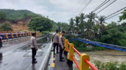 Polsek Gerung Siaga di Tengah Cuaca Ekstrem NTB
