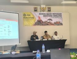 Meningkatkan Kesiapsiagaan Terhadap Bencana Kasubag Kerma Polres Bima Menghadiri Sosialisasi Mitigasi Bencana Geologi