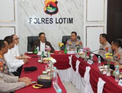 Astamarena Kapolri Cek Progres Pembangunan Satpas BPKB Polres Lotim