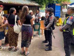 Polisi Perketat Pengamanan Wisata Pura Batu Bolong Senggigi